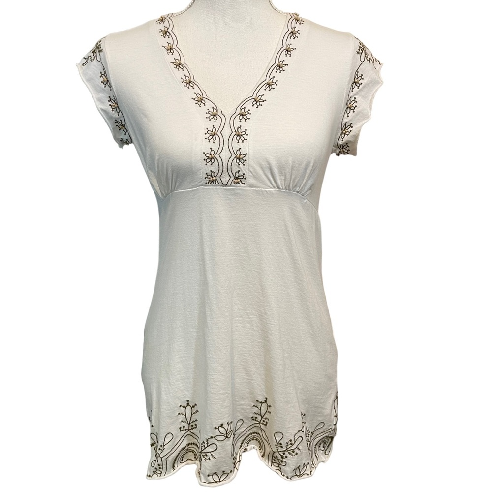 BCBGMaxazria Boho Tunic Shirt. Size M